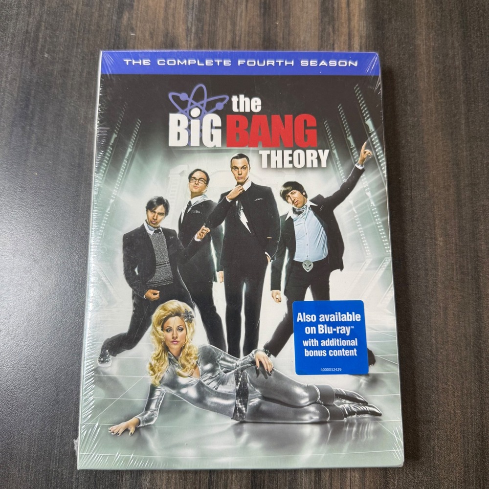 The‎ Big Bang Theory The Complete Fourth Season DVD BluRay Combo Pack